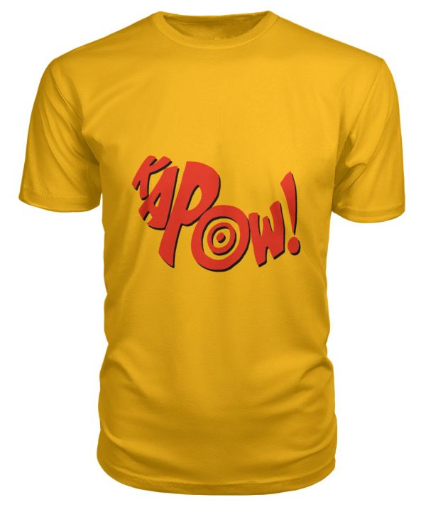 vintage comic sound effect “KAPOW!” shirt