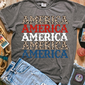 America Leopard Repeat