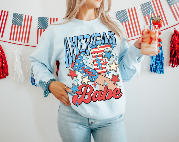 American Babe Western Retro Oversized