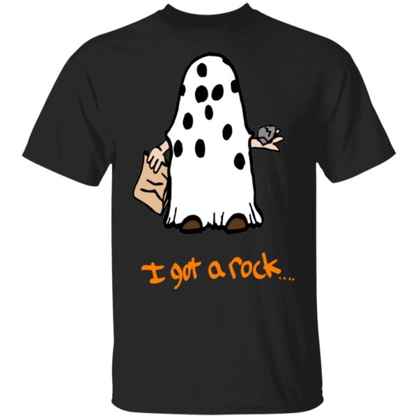 Charlie Brown I Got A Rock The Great Pumpkin Halloween T-Shirt