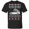 Convertible BMW M3 Ugly Merry Christmas Tree Sweater