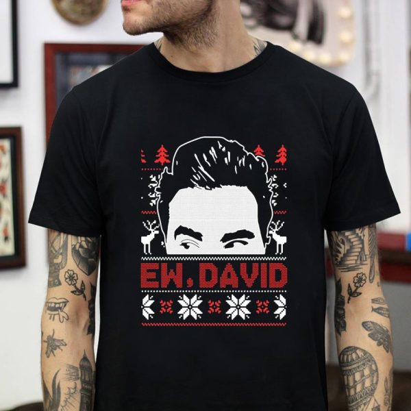 David Ew 2020 Schitt Rose Christmas t-shirt