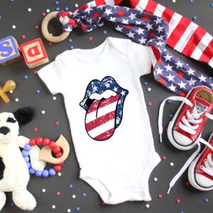 Distressed patriotic Tongue 3