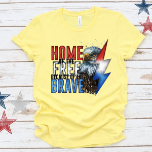 FC- Home of the Free with Eagle