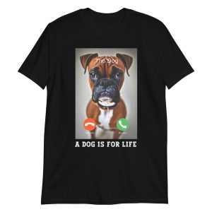 Funny A DOG IS FOR LIFE Unisex T-Shirt