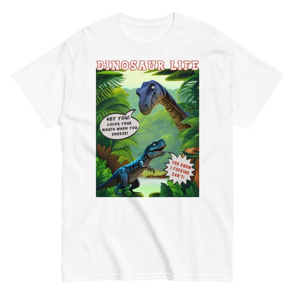 Funny DINOSAUR SNEEZE Unisex T-shirt