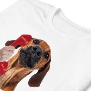 Funny DOG 911 CALL Unisex T Shirt 4