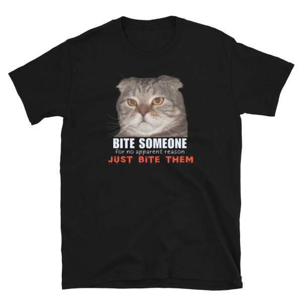 Funny EVIL CAT Unisex T-Shirt