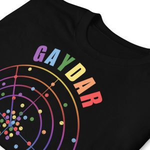 Funny GAYDAR Unisex T Shirt 3