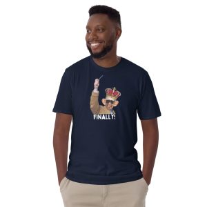 Funny KING CHARLES FINALLY! Unisex T Shirt 6