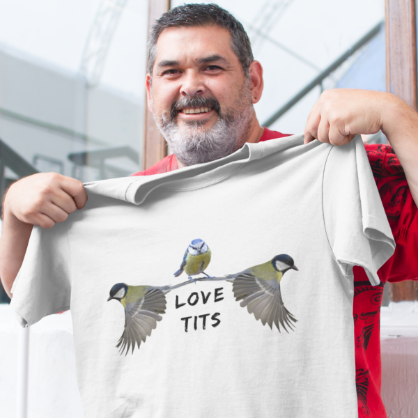 Funny LOVE TITS Unisex T-Shirt