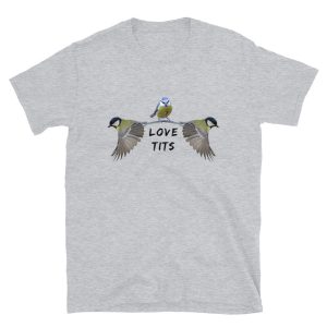 Funny LOVE TITS Unisex T Shirt 5