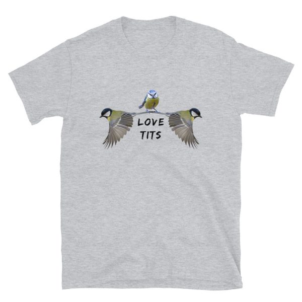 Funny LOVE TITS Unisex T-Shirt