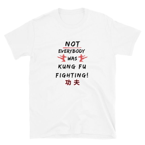 Funny NOT EVERYBODY WAS KUNG FU FIGHTING Unisex T-Shirt