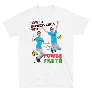 Funny POWER FARTS Unisex T Shirt 3