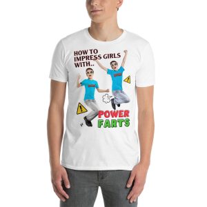 Funny POWER FARTS Unisex T Shirt 6