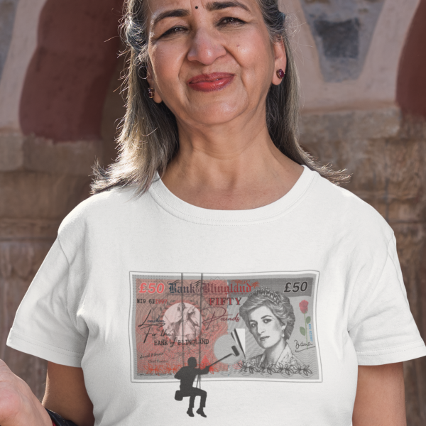 Funny PRINCESS DIANA BANK NOTE POSTER Unisex T-Shirt