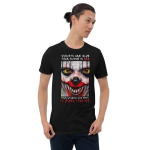 Funny SCARY CLOWN HALLOWEEN Unisex T Shirt 3