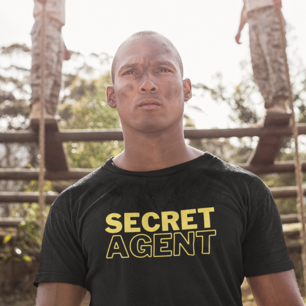 Funny SECRET AGENT Unisex T-Shirt