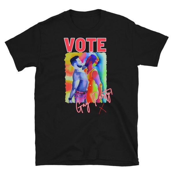 Funny VOTE GAY PARTY! Unisex T-Shirt