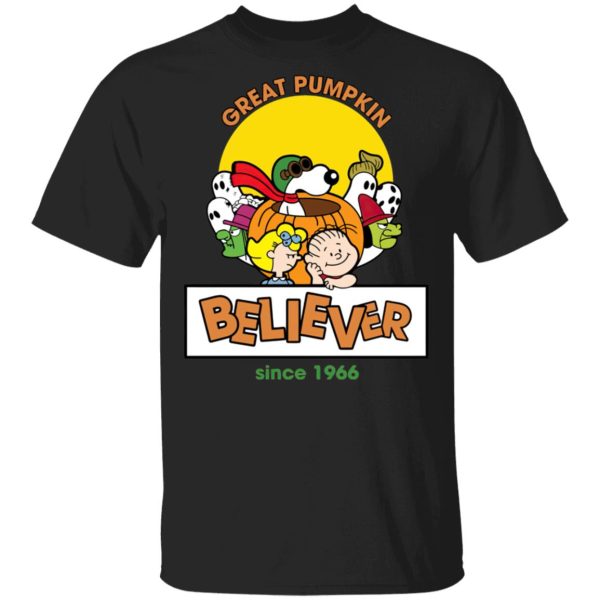 Great Pumpkin Believer Happy Halloween Snoopy T-Shirt