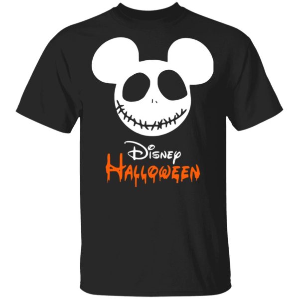 Halloween Disney Logo Mickey Mouse T-Shirt