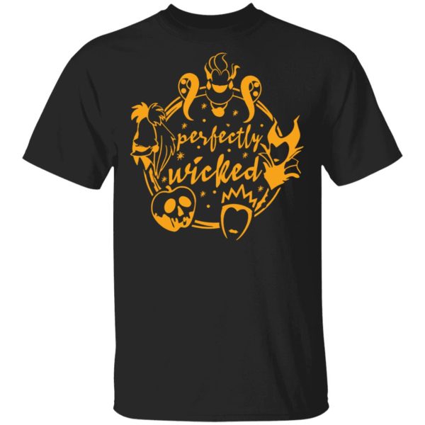 Halloween Perfectly Wicked Queen Villains T-Shirt