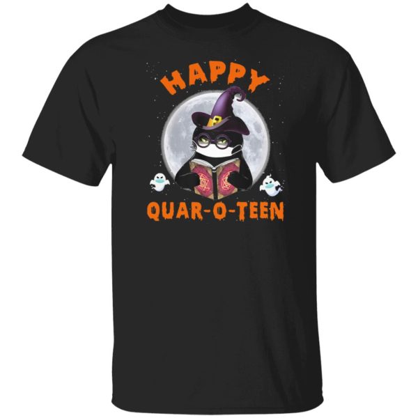 Happy Quar-o-teen Witch Halloween T-Shirt