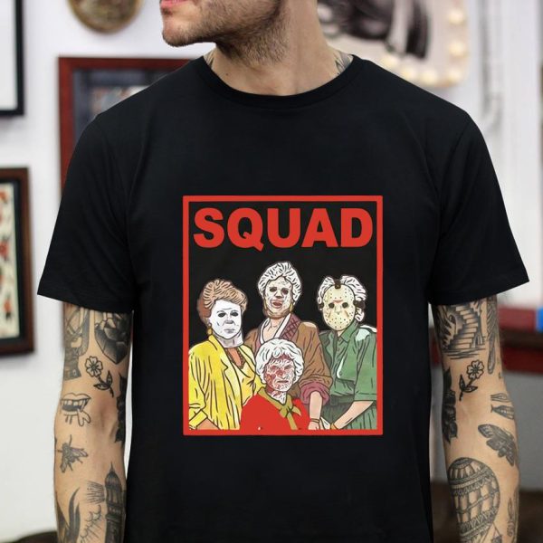 Horror movies characters mashup the Golden Girls squad vintage t-shir