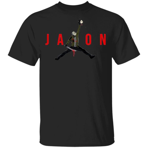 Jason Voorhees Killed Michael Myers Halloween Jordan Air T-Shirt