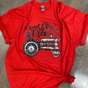 Land of the Free Tractor Youth and Adult 2