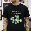 Lego where is my happy face t-shirt