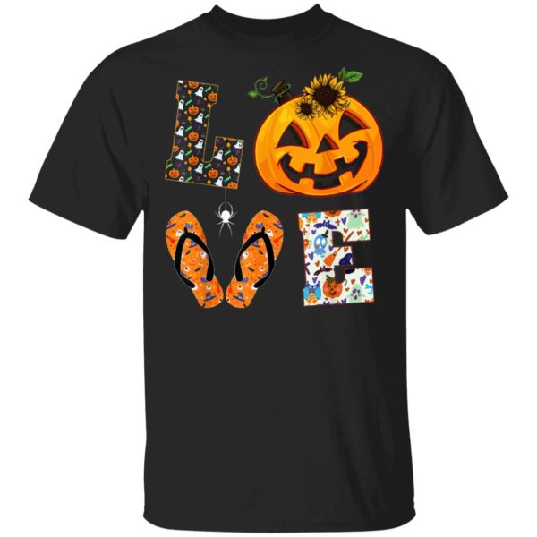 Love Halloween Love Autumn T-Shirt