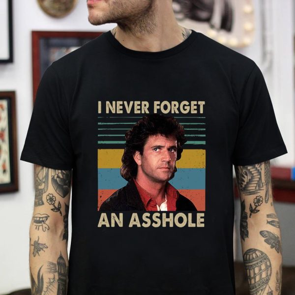 Martin Riggs I never forget an asshole vintage t-shirt