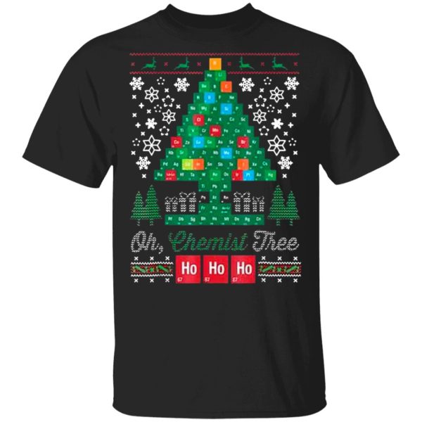 Oh Chemist Tree Hohoho 2020 Ugly Christmas Sweater