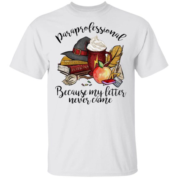 Paraprofessional Because My letter Never Came Halloween T-Shirt, LS, Hoodie