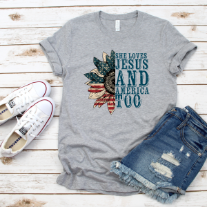 She loves Jesus and America