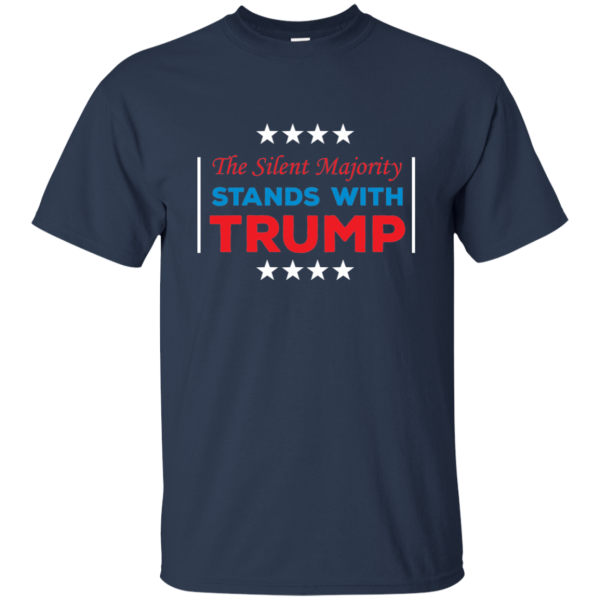 Silent Majority Stands With Trump Tee