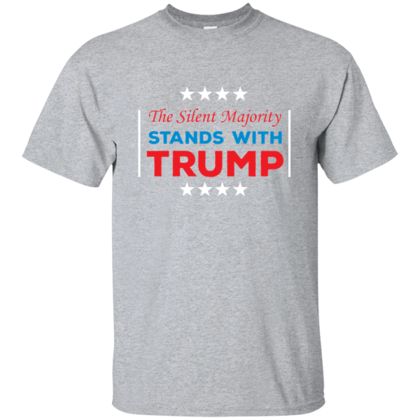 Silent Majority Stands With Trump Tee