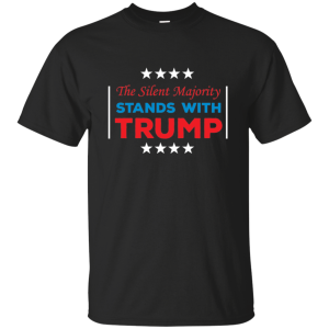 Silent Majority Stands With Trump Tee 4