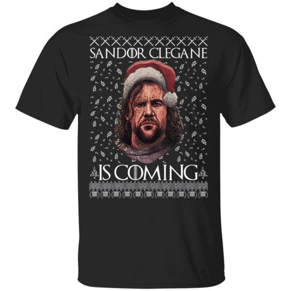 THE HOUND Game of Thrones Sandor Clegane Is Coming Ugly Christmas Sweater