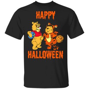Tigger And Pooh Happy Halloween T-Shirt