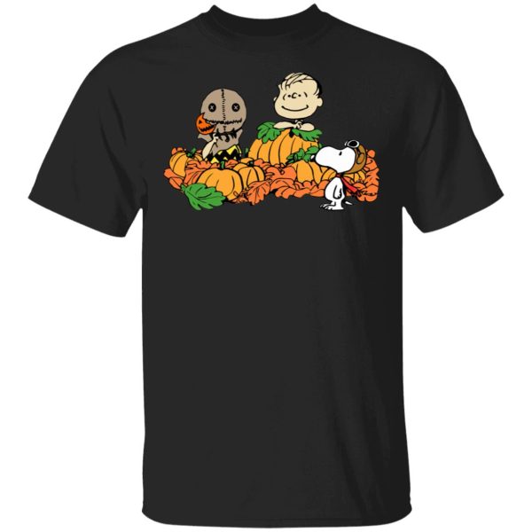 Welcome The Great Pumpkin Sam Brown Halloween Snoopy T-Shirt