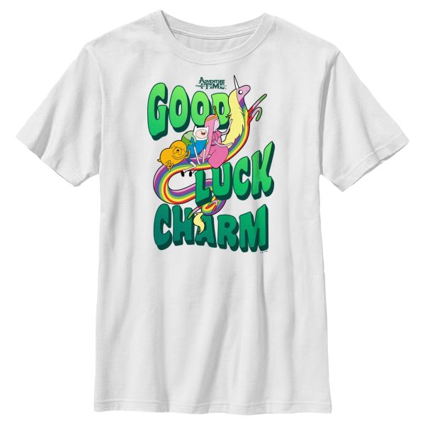 Boy_s Adventure Time Good Luck Charm T-Shirt