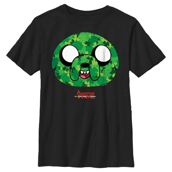 Boy_s Adventure Time Shamrock Jake T-Shirt