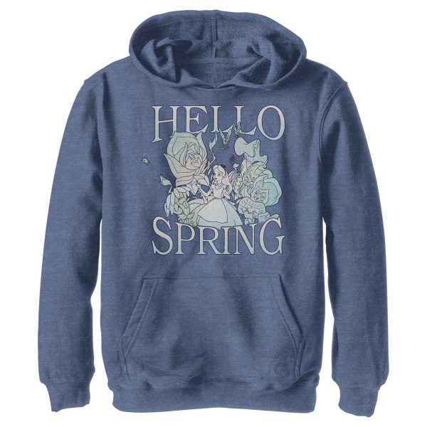 Boy_s Alice in Wonderland Hello Spring Pull Over Hoodie