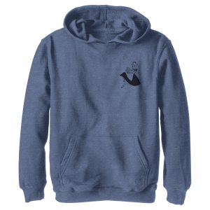 Boy_s Alice in Wonderland Pocket Sketch Alice Pull Over Hoodie