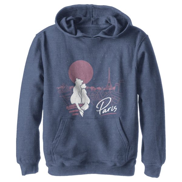 Boy_s Aristocats Duchess and Thomas Love in Paris Pull Over Hoodie