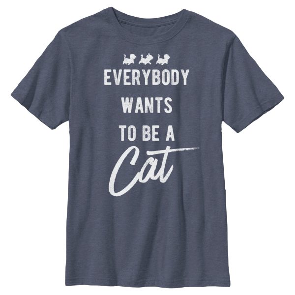 Boy_s Aristocats Everybody Wants To Be a Cat T-Shirt