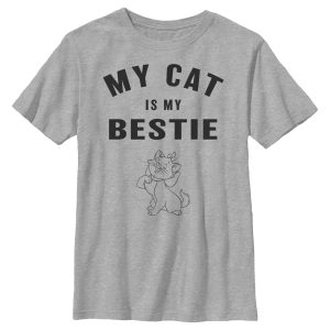 Boy_s Aristocats Marie My Cat Is My Bestie T-Shirt